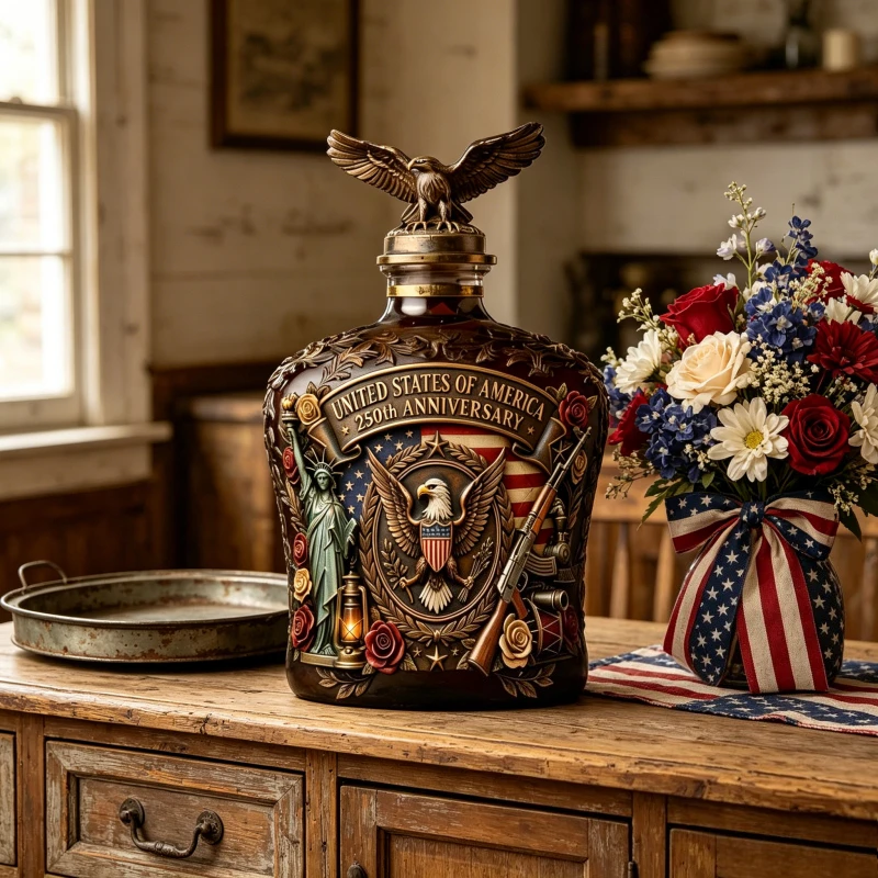 アンティークアメリカン・フリーダム・イーグル・ウィスキー・デ - Vintage Collectible Liquor Bottles のレビューと価格