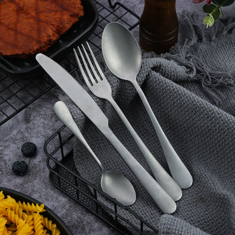 レトロなステンレス鋼のカトラリー,304個,食器セット,カト - Vintage Collectible Spoons のレビューと価格