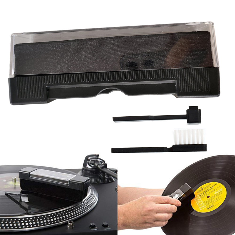 3個入りビニールレコードクリーナーキット、レコードプレーヤー - Vinyl Record Cleaner のレビューと価格